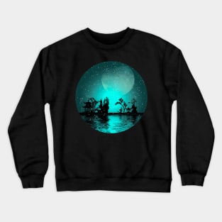 Asia Landscape Crewneck Sweatshirt